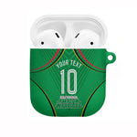 Personalized Guyana Cricket Amazon Warriors AirPods Case Modern Geometric Sports Fan