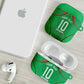 Personalized Guyana Cricket Amazon Warriors AirPods Case Modern Geometric Sports Fan