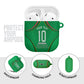 Personalized Guyana Cricket Amazon Warriors AirPods Case Modern Geometric Sports Fan
