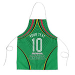 Personalized Guyana Cricket Amazon Warriors Apron Modern Geometric Sports Fan