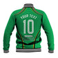 Personalized Guyana Cricket Amazon Warriors Baseball Jacket Modern Geometric Sports Fan
