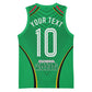 Personalized Guyana Cricket Amazon Warriors Basketball Jersey Modern Geometric Sports Fan