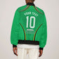 Personalized Guyana Cricket Amazon Warriors Bomber Jacket Modern Geometric Sports Fan