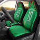 Personalized Guyana Cricket Amazon Warriors Car Seat Cover Modern Geometric Sports Fan