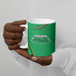 Personalized Guyana Cricket Amazon Warriors Ceramic Mug Modern Geometric Sports Fan