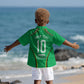 Personalized Guyana Cricket Amazon Warriors Kid Hawaiian Shirt Modern Geometric Sports Fan