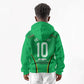 Personalized Guyana Cricket Amazon Warriors Kid Hoodie Modern Geometric Sports Fan
