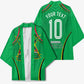 Personalized Guyana Cricket Amazon Warriors Kimono Modern Geometric Sports Fan