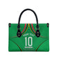 Personalized Guyana Cricket Amazon Warriors Leather Bag Modern Geometric Sports Fan