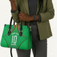 Personalized Guyana Cricket Amazon Warriors Leather Bag Modern Geometric Sports Fan