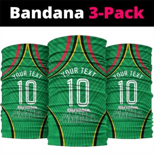 Personalized Guyana Cricket Amazon Warriors Neck Gaiter Modern Geometric Sports Fan
