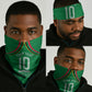 Personalized Guyana Cricket Amazon Warriors Neck Gaiter Modern Geometric Sports Fan