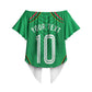 Personalized Guyana Cricket Amazon Warriors Off Shoulder Wrap Waist Top Modern Geometric Sports Fan