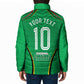 Personalized Guyana Cricket Amazon Warriors Padded Jacket Modern Geometric Sports Fan