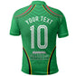 Personalized Guyana Cricket Amazon Warriors Polo Shirt Modern Geometric Sports Fan