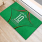 Personalized Guyana Cricket Amazon Warriors Rubber Doormat Modern Geometric Sports Fan