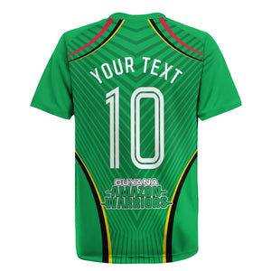 Personalized Guyana Cricket Amazon Warriors Rugby Jersey Modern Geometric Sports Fan