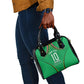 Personalized Guyana Cricket Amazon Warriors Shoulder Handbag Modern Geometric Sports Fan