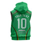 Personalized Guyana Cricket Amazon Warriors Sleeveless Hoodie Modern Geometric Sports Fan