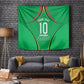 Personalized Guyana Cricket Amazon Warriors Tapestry Modern Geometric Sports Fan
