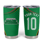 Personalized Guyana Cricket Amazon Warriors Tumbler Cup Modern Geometric Sports Fan