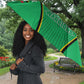 Personalized Guyana Cricket Amazon Warriors Umbrella Modern Geometric Sports Fan