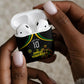 Personalized Jamaica Kingsmen AirPods Case Caribbean Cricket Royal Warrior King Mascot