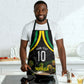 Personalized Jamaica Kingsmen Apron Caribbean Cricket Royal Warrior King Mascot
