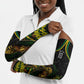 Personalized Jamaica Kingsmen Arm Sleeves Caribbean Cricket Royal Warrior King Mascot