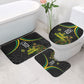 Personalized Jamaica Kingsmen Bathroom Set Caribbean Cricket Royal Warrior King Mascot