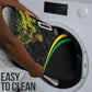 Personalized Jamaica Kingsmen Bathroom Set Caribbean Cricket Royal Warrior King Mascot