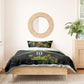 Personalized Jamaica Kingsmen Bedding Set Caribbean Cricket Royal Warrior King Mascot