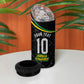 Personalized Jamaica Kingsmen 4 in 1 Can Cooler Tumbler Caribbean Cricket Royal Warrior King Mascot