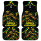 Personalized Jamaica Kingsmen Car Mats Caribbean Cricket Royal Warrior King Mascot