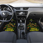 Personalized Jamaica Kingsmen Car Mats Caribbean Cricket Royal Warrior King Mascot