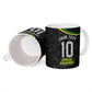 Personalized Jamaica Kingsmen Ceramic Mug Caribbean Cricket Royal Warrior King Mascot
