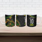 Personalized Jamaica Kingsmen Ceramic Mug Caribbean Cricket Royal Warrior King Mascot