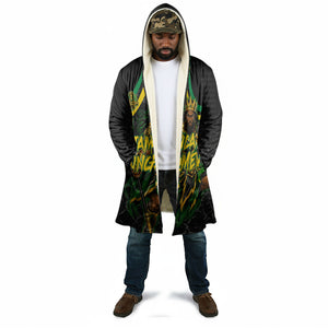 Personalized Jamaica Kingsmen Cloak Caribbean Cricket Royal Warrior King Mascot