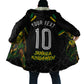 Personalized Jamaica Kingsmen Cloak Caribbean Cricket Royal Warrior King Mascot