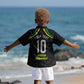 Personalized Jamaica Kingsmen Kid Hawaiian Shirt Caribbean Cricket Royal Warrior King Mascot