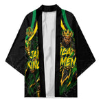 Personalized Jamaica Kingsmen Kimono Caribbean Cricket Royal Warrior King Mascot
