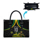Personalized Jamaica Kingsmen Leather Bag Caribbean Cricket Royal Warrior King Mascot