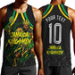 Personalized Jamaica Kingsmen Men Tank Top Caribbean Cricket Royal Warrior King Mascot