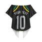 Personalized Jamaica Kingsmen Off Shoulder Wrap Waist Top Caribbean Cricket Royal Warrior King Mascot