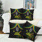 Personalized Jamaica Kingsmen Pillow Cover Caribbean Cricket Royal Warrior King Mascot