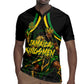 Personalized Jamaica Kingsmen Rugby Jersey Caribbean Cricket Royal Warrior King Mascot