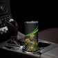 Personalized Jamaica Kingsmen Skinny Tumbler Caribbean Cricket Royal Warrior King Mascot