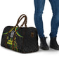 Personalized Jamaica Kingsmen Travel Bag Caribbean Cricket Royal Warrior King Mascot