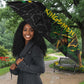 Personalized Jamaica Kingsmen Umbrella Caribbean Cricket Royal Warrior King Mascot