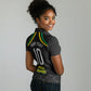 Personalized Jamaica Kingsmen Women Polo Shirt Caribbean Cricket Royal Warrior King Mascot